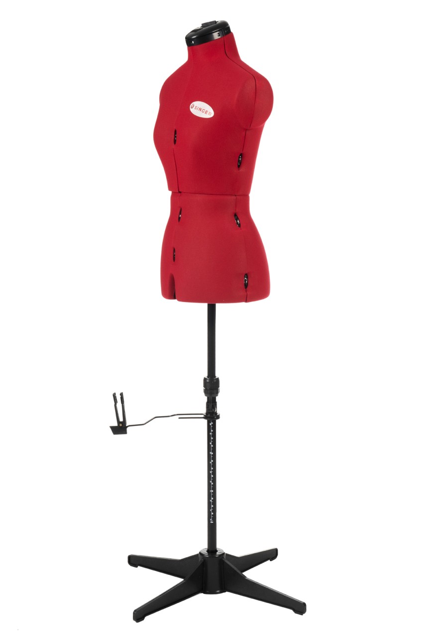 Shopty Manichino sartoriale regolabile FG952 Singer - Busto da sarta Small Medium Taglie 40/42 44 46 48 Pezzi Unici
