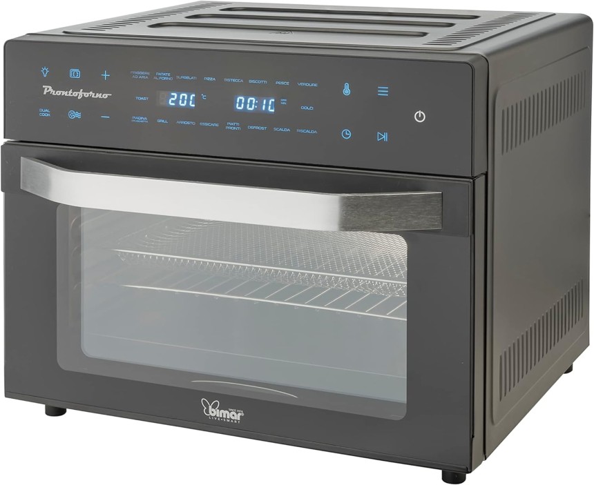 Shopty Forno Elettrico e Ventilato con Funzione Friggitrice ad Aria da 30 lt Bimar B301 In Vendita