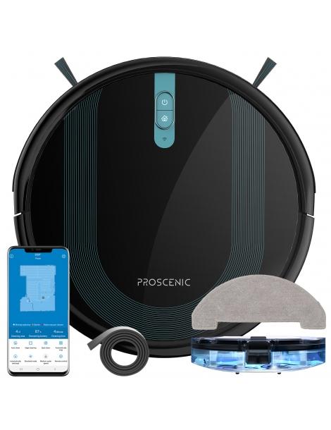 Proscenic 850T Robot Aspirapolvere e Lavapavimenti aspirazione 3000Pa - Nero Acquista Ora