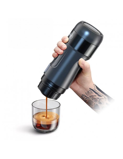 HiBREW H4A 80W Macchina da caffè portatile per auto con supporto Consegna Veloce