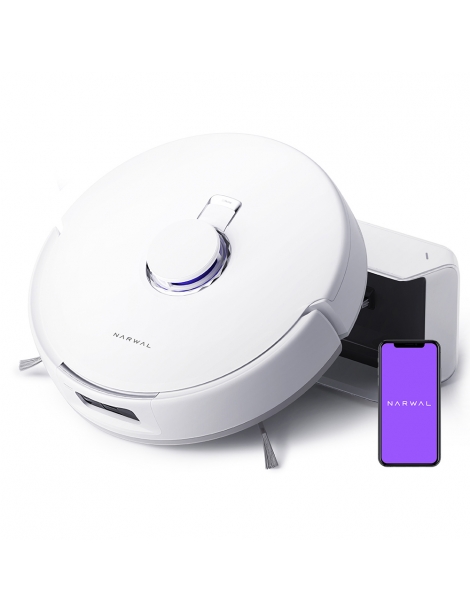 Narwal Freo X Plus Robot Aspirapolvere aspirazione 7800Pa spazzola antigroviglio 7 settimane di polvere immagazzinata Fino Al -60%