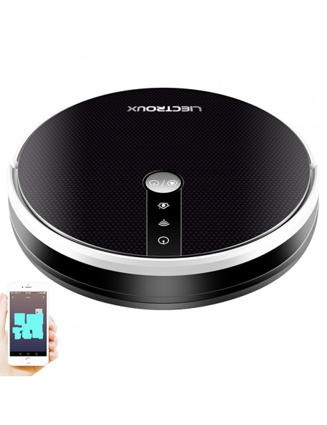 LIECTROUX C30B 6000Pa Aspirazione elettrica con serbatoio d'acqua e AI Map Navigation WiFi App Robot Aspirapolvere Versione UE Shopping Online