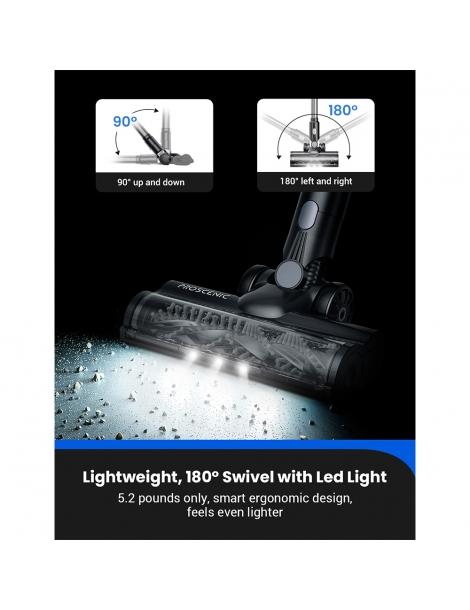 Proscenic P11 Mopping aspirapolvere senza filo aspirazione 35Kpa Economico