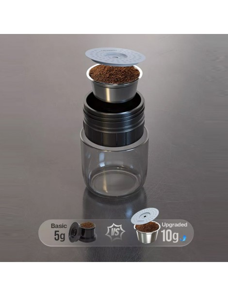 HiBREW H4A 80W Macchina da caffè portatile per auto con confezione regalo Online