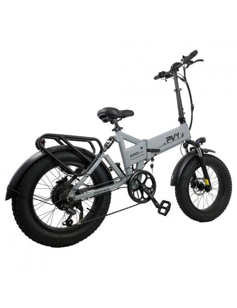 PVY Z20 Plus Pieghevole Fat Tires E-bike 1000W 16.5Ah-Grigio Nuovo