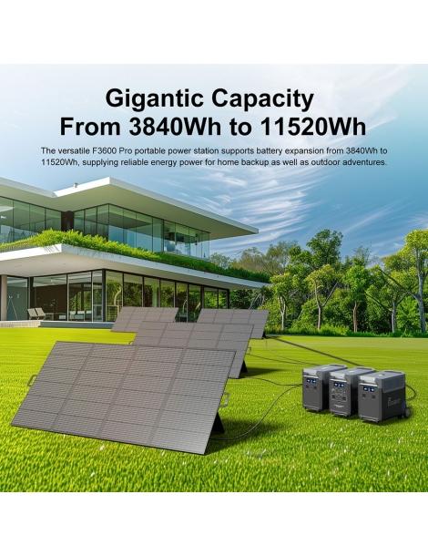 FOSSiBOT F3600 Pro 3840Wh 3600W Centrale Elettrica Portatile Batteria LiFePO4 espansione fino a 11520Wh Spedizione Gratuita