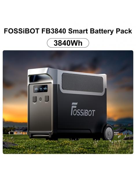 FOSSiBOT FB3840 Batteria di espansione pacco batteria LiFePO4 da 3840Wh per F3600 Pro 6500 cicli ricarica rapida Fino Al -60%