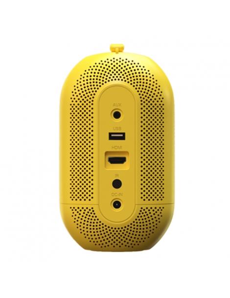 ETOE D1 Evo Proiettore 150 ANSI Android 9.0 risoluzione 720P correzione trapezoidale zoom 50%～100% - Giallo In Saldo