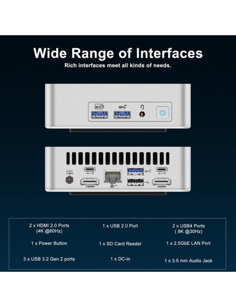 GEEKOM XT12 Pro Mini PC Intel Core i9-12900H 14 core fino a 5 0GHz 32GB RAM 1TB SSD In Linea
