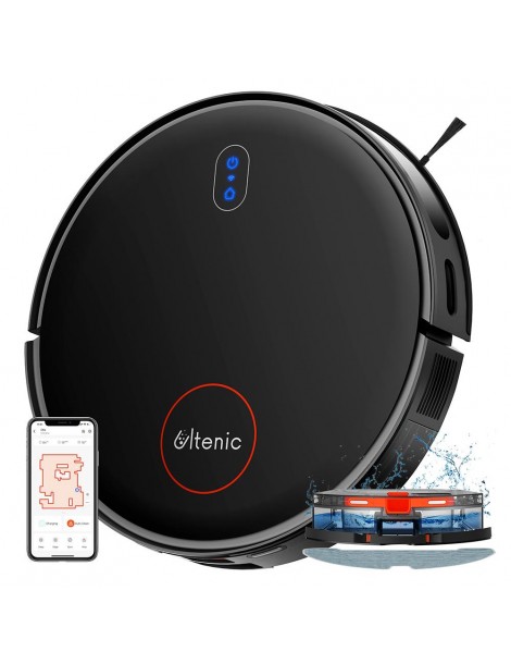 Ultenic D6S Gyro 3000Pa Aspirapolvere Robot 3-in-1 Spazza Aspirapolvere Mop 4 Modalità di Pulizia Batteria 2600mAh - EU Economico