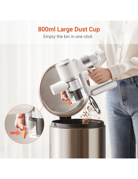 Ultenic U10 Pro Aspirapolvere a batteria 400W 27Kpa aspirazione massima filtrazione a 5 strati 115000rpm velocità motore Saldi