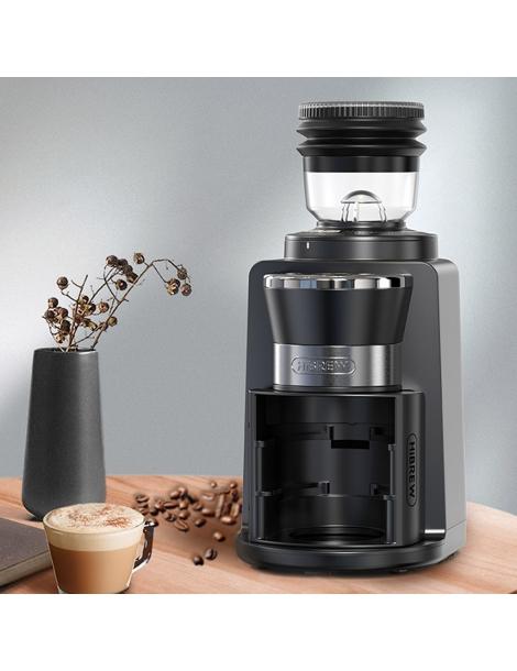 HiBREW G3A Macinacaffè bava conica da 40 mm soffiatore d'aria scala a 31 rapporti funzione di memoria e antistatica - Nero Saldi Di Fabbrica