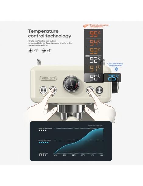 HiBREW H10A Macchina da caffè pressione di estrazione 19 bar temperatura e volume della tazza regolabili - Beige I Più Venduti