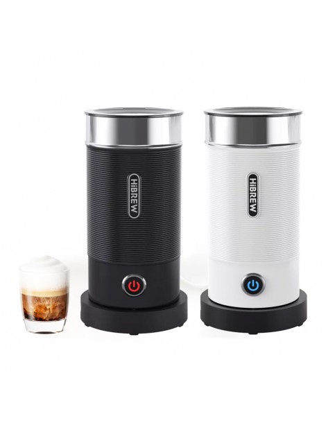 HiBREW M1A 450W Macchina montalatte miscelatore di cioccolato per latte freddo/caldo e cappuccino - Bianco Negozio
