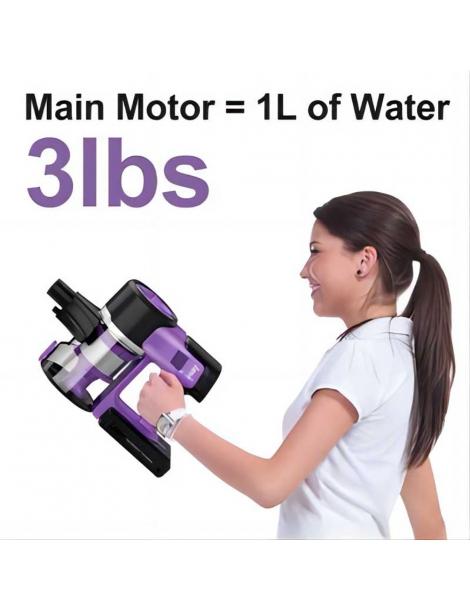 INSE S10 Aspirapolvere a batteria aspirazione potente 26kPa pattumiera da 1 2L autonomia massima 50min modalità a 3 velocità Nuova