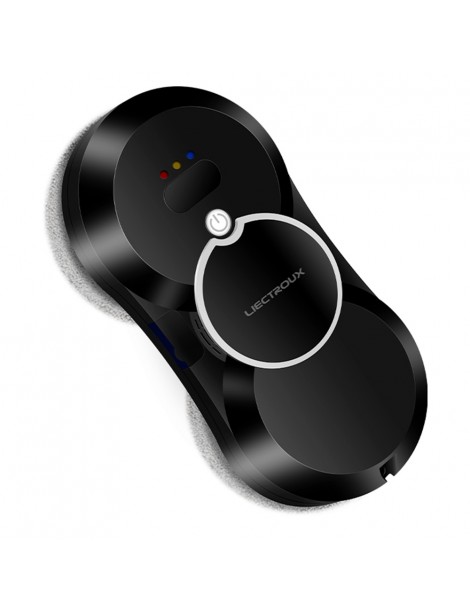 Liectroux HCR-10 Robot lavavetri serbatoio dell'acqua da 30 ml ultrasottile da 6 8 cm 2800 Pa - Nero Italy