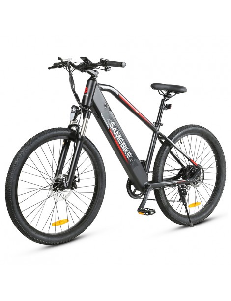 SAMEBIKE MY-275 Bicicletta elettrica con pneumatici da 27 5 pollici - Batteria rimovibile da 10 4Ah e motore da 500W Soddisfazione Garantita