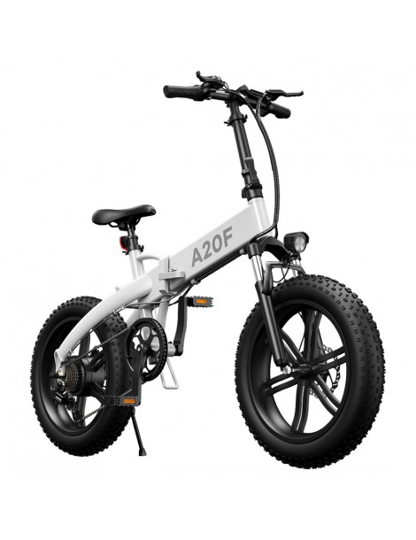 ADO A20F+ Bici Elettrica Pieghevole 250W Motore Mozzo senza Spazzole Batteria 36V 10.4Ah - Bianco Acquista Ora