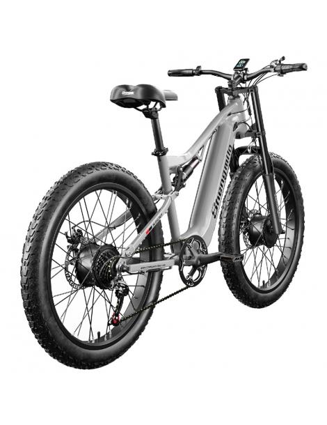 Shengmilo S600 Bicicletta elettrica motore 1000W*2 batteria 48V 17.5AH pneumatici 26 pollici velocità massima 50km/h 160N.M Convenienza