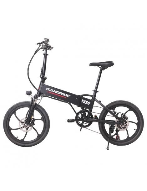 RANDRIDE YA20 Bici Elettrica Pieghevole 500W Motore 40km/h Velocità Massima 48V 12.8Ah Batteria 80-90 Autonomia Massima Novità