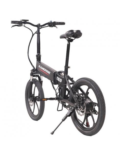 RANDRIDE YA20 Bici Elettrica Pieghevole 500W Motore 40km/h Velocità Massima 48V 12.8Ah Batteria 80-90 Autonomia Massima Novità