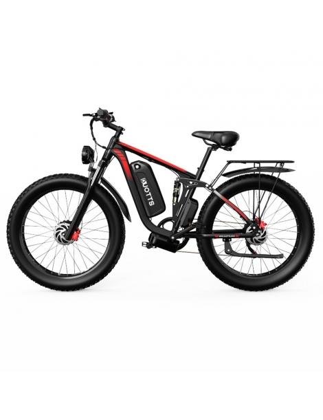 DUOTTS S26 26*4.0in Bici Elettrica Pneumatici 750W*2 Motore 50km/h Velocità Massima 48V 20Ah Samsung Batteria In Vendita