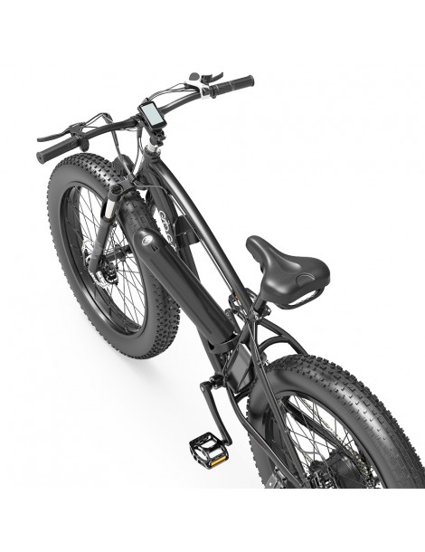 GOGOBEST GF600 26 Pollici Pneumatici Grassi Bicicletta Elettrica Pieghevole 1000W Motore 48V 13Ah Batteria - Grigio Nero Vendite Flash