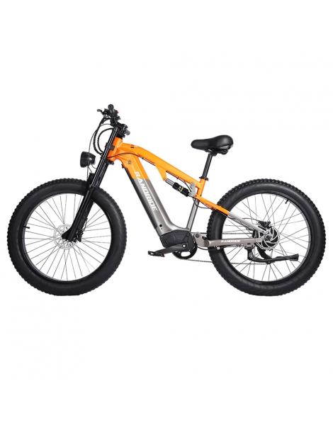 RANDRIDE YX80 Bicicletta elettrica motore 1500W batteria 48V 20Ah pneumatico CST Fat 26x4.0'' velocità massima 50km/h In Saldo