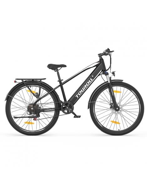 Touroll J1 Bicicletta da trekking con motore da 250W ruote da 27 5" batteria da 561 6Wh autonomia di 100 km Nuova