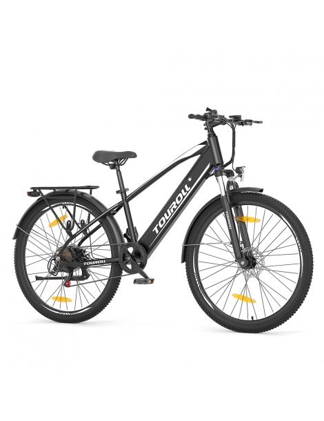 Touroll J1 Bicicletta da trekking con motore da 250W ruote da 27 5" batteria da 561 6Wh autonomia di 100 km Nuova
