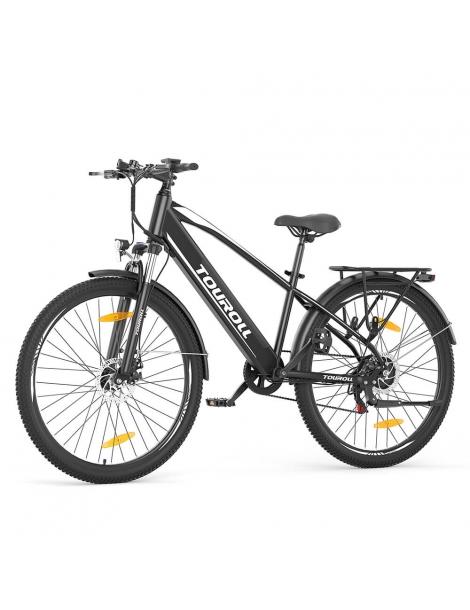 Touroll J1 Bicicletta da trekking con motore da 250W ruote da 27 5" batteria da 561 6Wh autonomia di 100 km Nuova