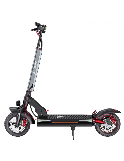 ENGWE Y600 Scooter elettrico pieghevole motore 600W batteria 48V 18.2Ah pneumatici grassi 10*4 pollici Moda