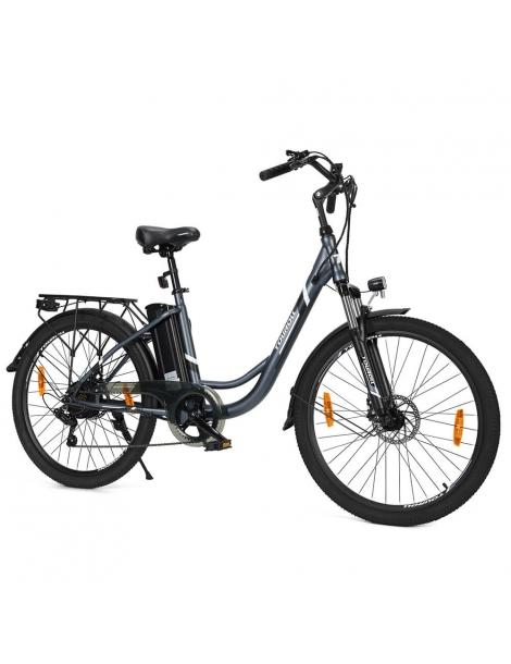 Touroll B1 bicicletta elettrica da città motore da 250W coppia di 45Nm batteria da 36V 15.6Ah velocità massima di 25km/h Italy