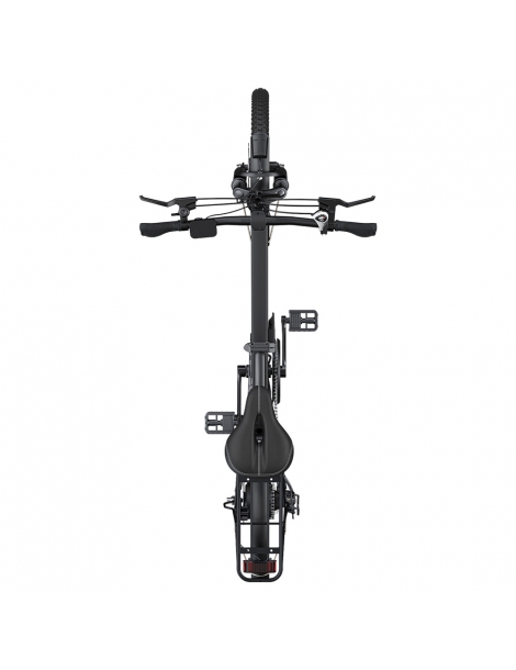 ENGWE P1 Bicicletta elettrica pieghevole pneumatico 20*3 pollici motore 250W batteria 36V 13Ah - Nero Pezzi Unici