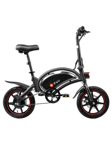 DYU D3F Con Pedale Ciclomotore Elettrico Pieghevole -10AH Batteria al Litio Offerta temporanea