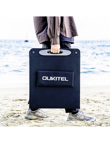 OUKITEL PV200 200W Pannello solare pieghevole efficienza di conversione solare 21 7% impermeabile IP65 Convenienza