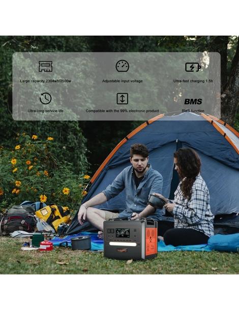 SolarPlay Q2402M 2304Wh Stazione elettrica portatile + SolarPlay T200 200W Pannello solare Online