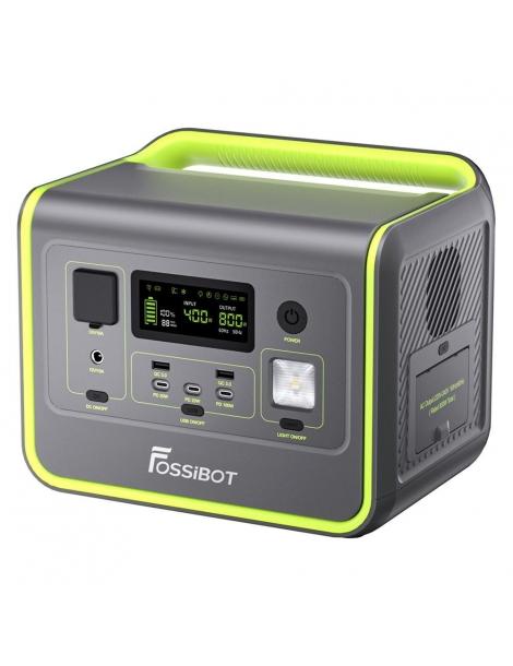 FOSSiBOT F800 Generatore Solare Portatile + SP200 Pannello Solare - Verde