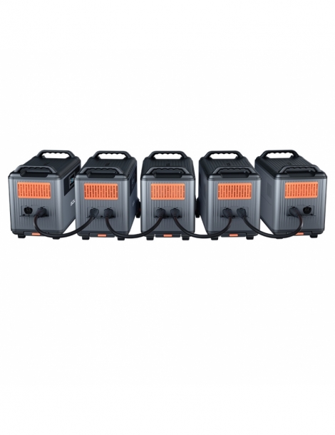 1*Blackview Oscal PowerMax 3600 Stazione di alimentazione robusta + 6*Oscal BP3600 3600Wh Batteria supplementare