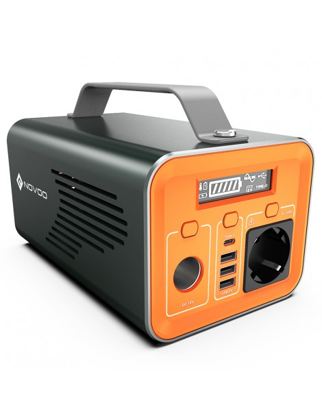NOVOO ESS 230WH / 200W Stazione di Alimentazione Portatile per Campeggio Viaggio all'Aperto Interruzione di corrente Qualità Garantita