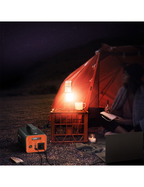 NOVOO ESS 230WH / 200W Stazione di Alimentazione Portatile per Campeggio Viaggio all'Aperto Interruzione di corrente Qualità Garantita