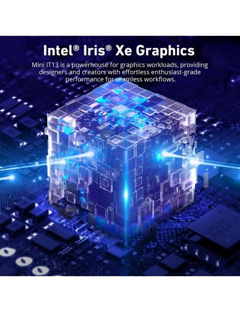 GEEKOM IT13 Mini PC Intel i9-13900H 14 core 20 thread fino a 5 40 GHz 32 GB di RAM DDR4 2 TB SSD Qualità
