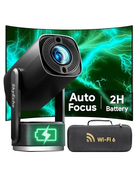 SkyEcho FreeONE Pro Proiettore portatile 350 ANSI Lumen risoluzione nativa 720P supporto gimbal a 270° Spedizione Gratuita