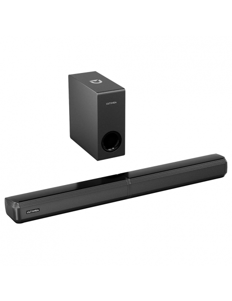 Ultimea Apollo S50 4.1ch Soundbar staccabile con subwoofer Bluetooth 5.3 livello dei bassi regolabile