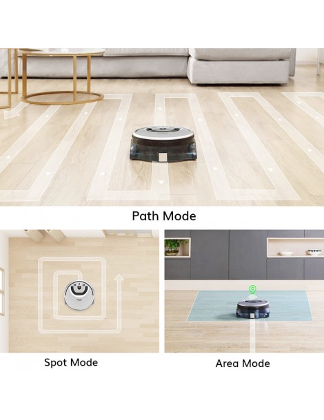 ILIFE W455 Robot lavapavimenti 1000Pa Aspirazione Shinebot Giroscopio Telecamera Navigazione 900ml Serbatoio Acqua 2025