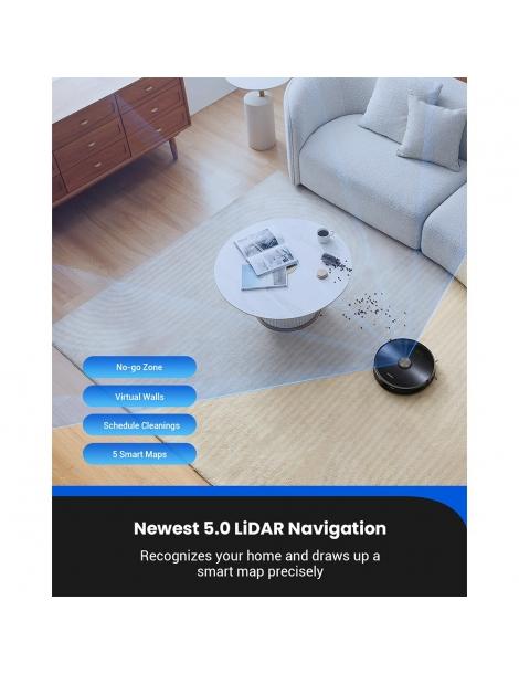Proscenic M9 Aspirapolvere robot aspirazione da 4500Pa Navigazione LiDAR Svuotamento Automatico Promozione Limitata