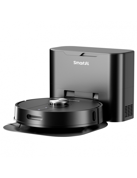 SmartAI S8 Pro Robot Aspirapolvere con Stazione Base Potenza di Aspirazione 5000Pa Serbatoio Acqua 380ml Pattumiera 3L Fino Al -60%