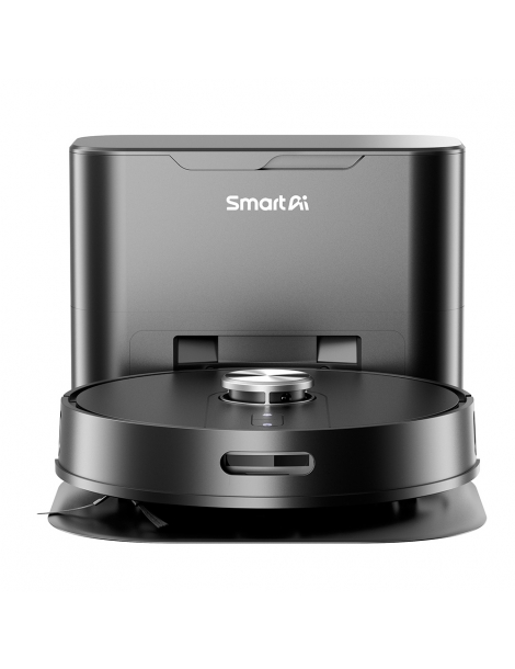 SmartAI S8 Pro Robot Aspirapolvere con Stazione Base Potenza di Aspirazione 5000Pa Serbatoio Acqua 380ml Pattumiera 3L Fino Al -60%