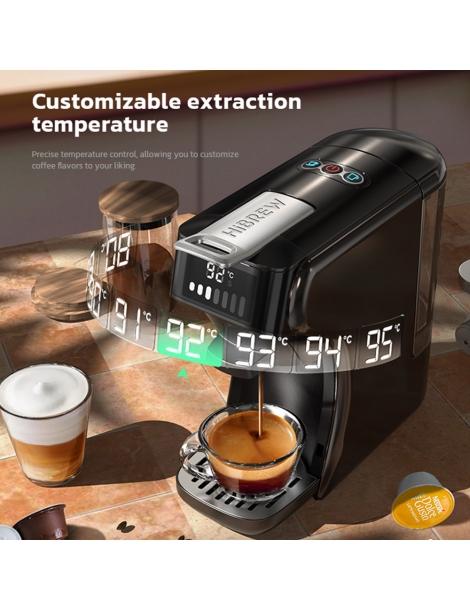 [Prevendita]HiBREW H1B Caffettiera a cialde 6 in 1 estrazione a pressione da 20 bar - Nero Affare Del Giorno