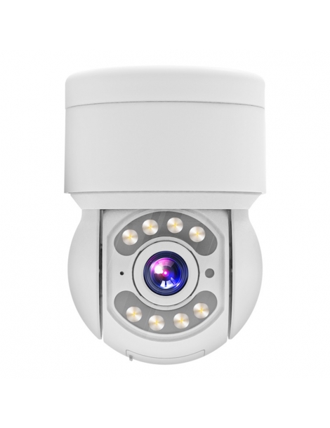 TALLPOWER C48 Telecamera WiFi per esterni HD 2K 4MP visione notturna inclinazione panoramica a 360° Presa